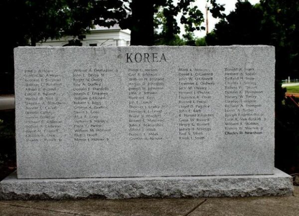 STOW KOREAN WAR MEMORIAL