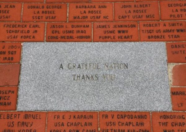 SOMERSET VETERANS’ MEMORIAL WALKWAY PAVER B