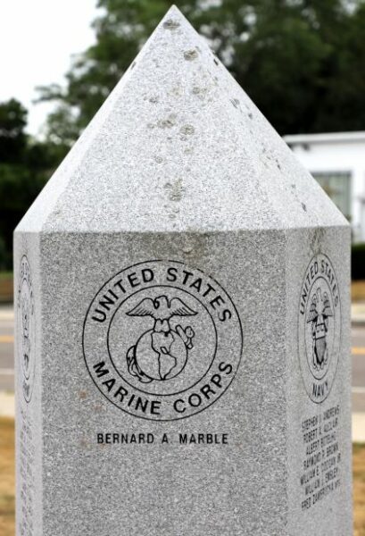 SOMERSET ARMED FORCES WORLD WAR II MEMORIAL SIDE B