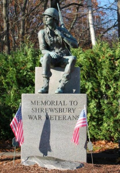MEMORIAL TO SHREWSBURY WAR VETERANS