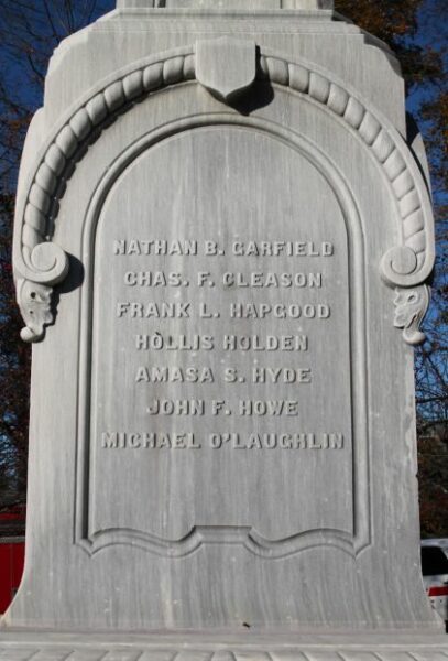 SHREWSBURY CIVIL WAR MEMORIAL STONE B