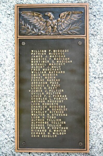 ROCKDALE VILLAGE GREAT WORLD WAR MEMORIAL PLAQUE C