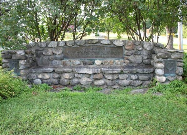 PRINCETON WAR VETERANS MEMORIAL BENCH
