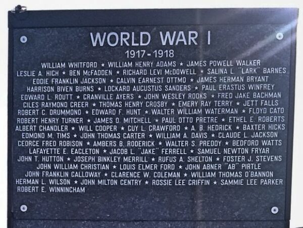 RED RIVER VALLEY VETERANS MEMORIAL STONE J