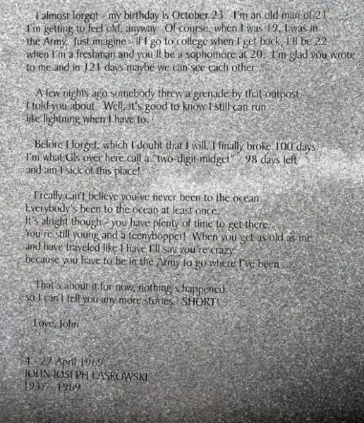 MASSACHUSETTS VIETNAM VETERANS MEMORIAL STONE I
