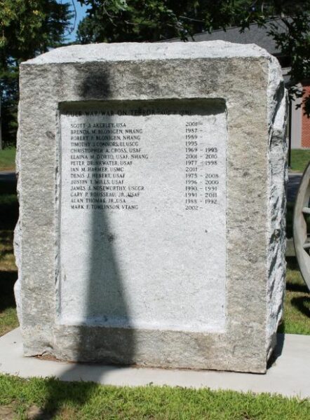 NEWINGTON GULF WAR AND WAR ON TERROR MEMORIAL