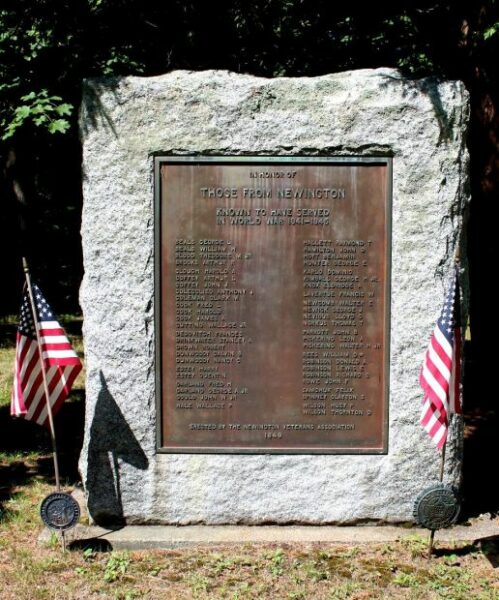 NEWINGTON WORLD WAR 1941-1945 MEMORIAL