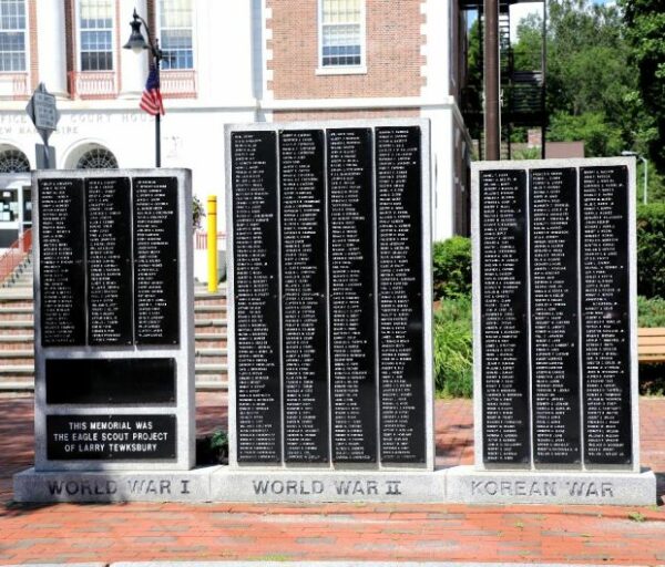 LITTLETON WARS OF THE 20TH CENTURY MEMORIAL BACK
