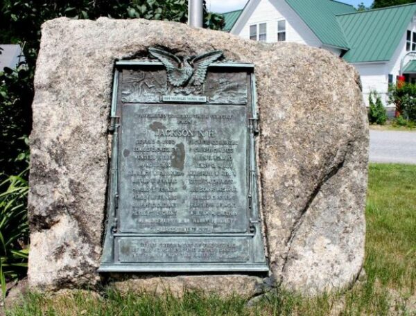 JACKSON N.H. WORLD WAR MEMORIAL