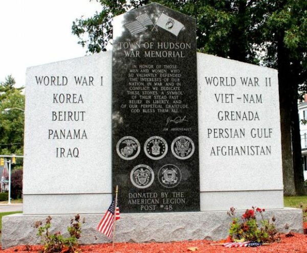 TOWN OF HUDSON WAR MEMORIAL