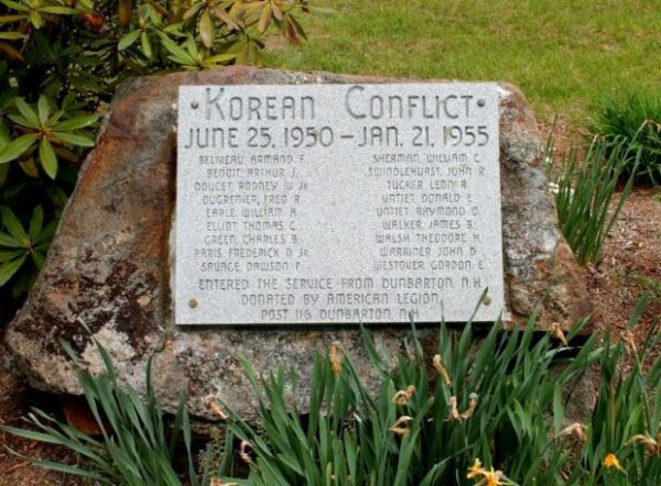 DUNBARTON KOREAN CONFLICT MEMORIAL