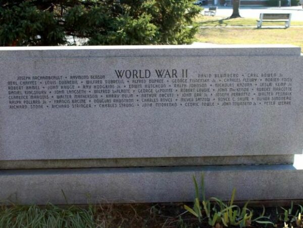 CLAREMONT SUPREME SACRIFICE WAR MEMORIAL RIGHT STONE