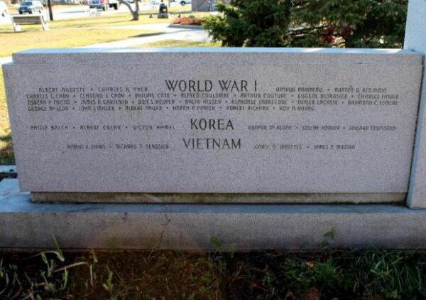 CLAREMONT SUPREME SACRIFICE WAR MEMORIAL LEFT STONE