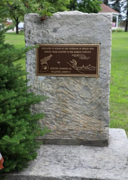 KOREAN CONFLICT VETERANS OF BERLIN MEMORIAL