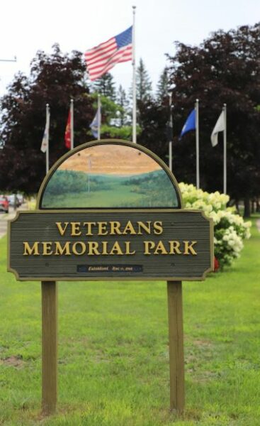 BERLIN VETERNS MEMORIAL PARK MARKER