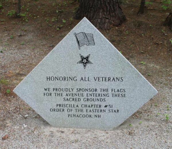 ORDER OF THE EASTERN STAR ALL VETERANS MEMORIAL