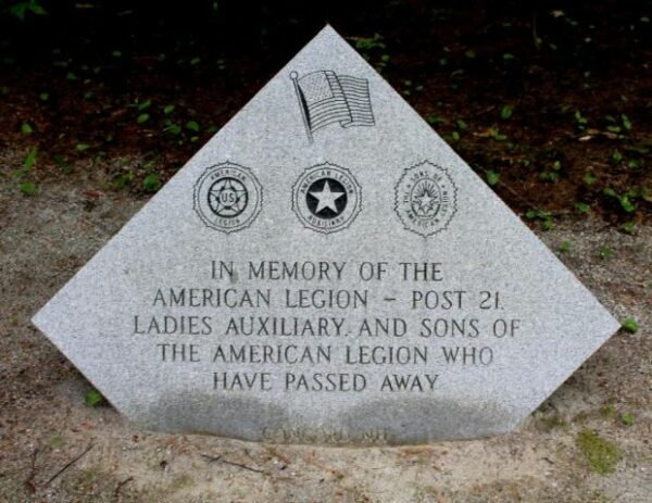 AMERICAN LEGION POST 21 MEMORIAL