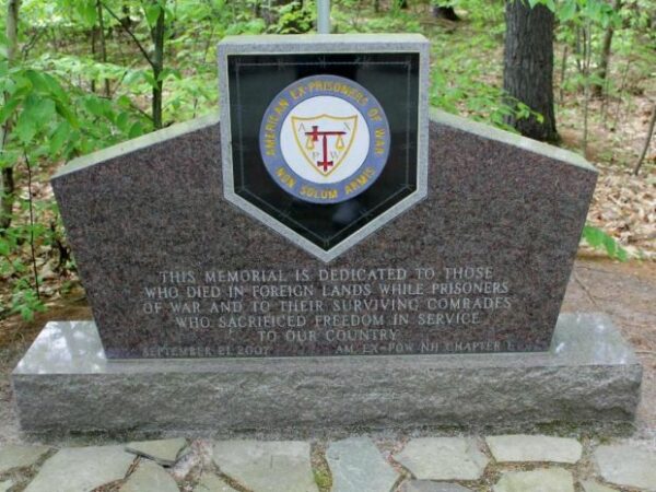 NEW HAMPSHIRE EX-PRISONERS OF WAR MEMORIAL CENTER STONE