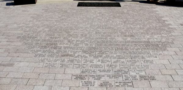 MARSHALL VETERANS MEMORIAL PARK BRICKS