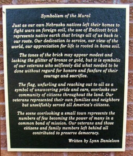 VETERANS MEMORIAL DRIVE PLAQUE B