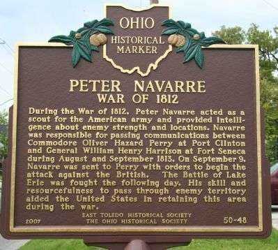 PETER NAVARRE MEMORIAL MARKER