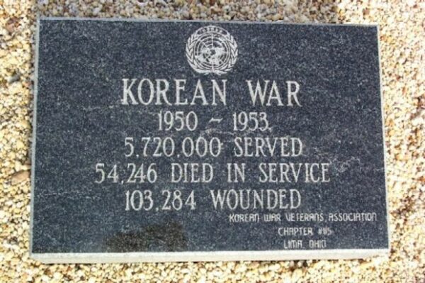 HARROD VETERANS MEMORIAL TABLET I