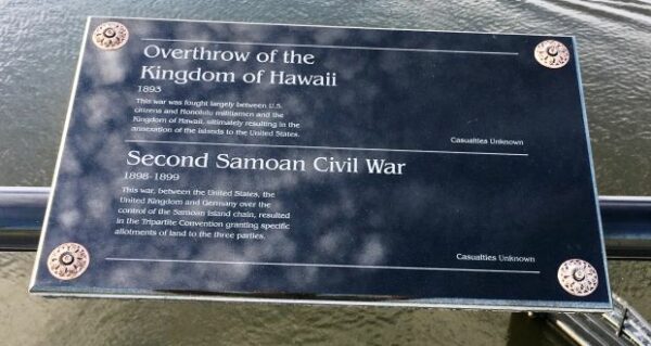 TOM STAED VETERANS MEMORIAL BRIDGE PLAQUE N
