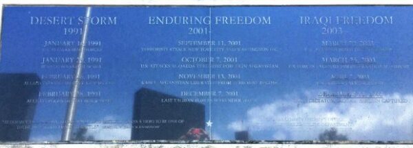 SANTA ROSA COUNTY VETERANS MEMORIAL PLAZA PLAQUE B