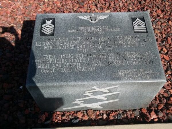 BARRANCAS NATIONAL CEMETERY ENLISTED PILOTS MEMORIAL