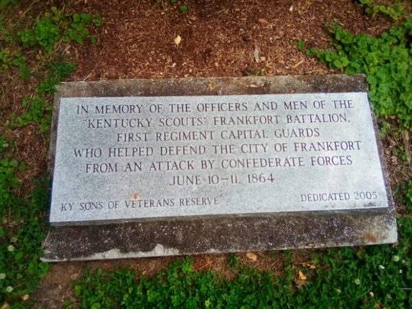 “KENTUCKY SCOUTS” FRANKFORT BATTALION WAR MEMORIAL