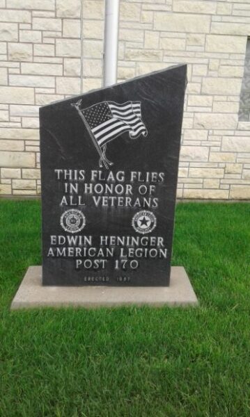 AMERICAN LEGION POST 170 ALL VETERANS FLAG MEMORIAL
