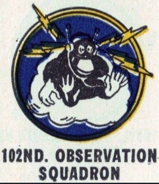 102ND. OBSERVATION SQUADRON WAR MEMORIAL STONE