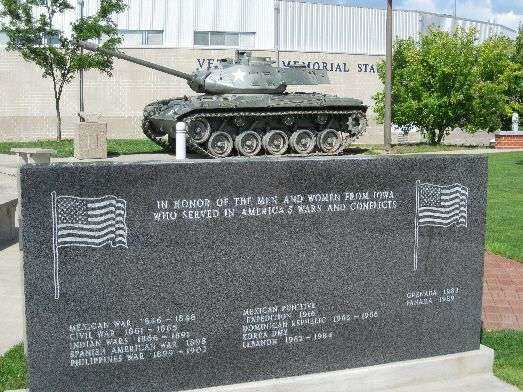 CEDAR RAPIDS VETERANS MEMORIAL