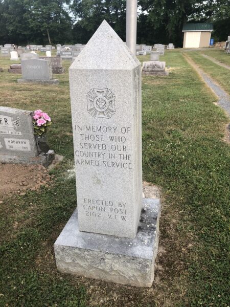 V.F.W. POST 2102 ARMED SERVICE MEMORIAL