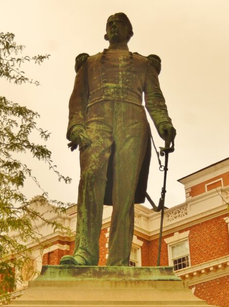 JOHN ROBERT MONAGHAN MEMORIAL STATUE