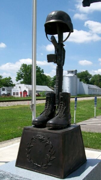 VFW POST 3496 VETERANS MEMORIAL BATTLEFIELD CROSS