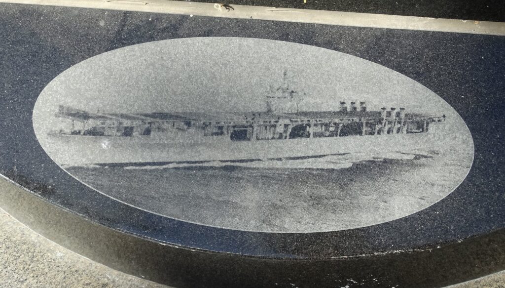 UNITED STATES AIRCRAFT CARRIER MEMORIAL STONE A