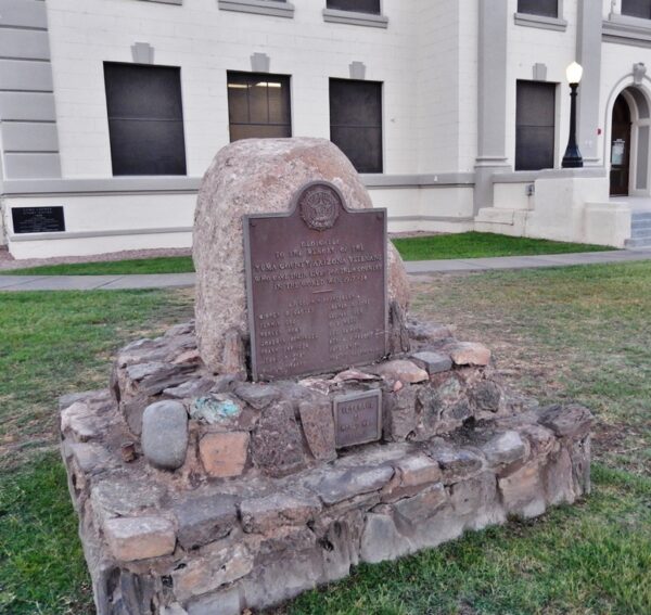 YUMA COUNTY, ARIZONA VETERANS WORLD WAR MEMORIAL