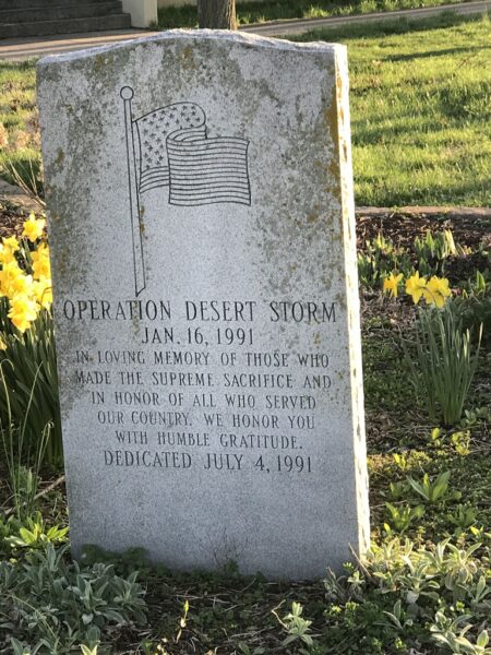 MAYFIELD OPERATION DESERT STORM