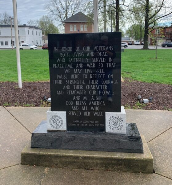 FREEBURG ALL VETERANS MEMORIAL FRONT