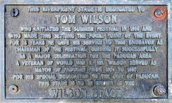 TOM WILSON WAR MEMORIAL PLAQUE