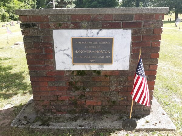 HANOVER-HORTON ALL VETERANS MEMORIAL