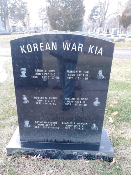 “A GATHERING OF FLAGS” WAR MEMORIAL HONOR ROLL STONE A