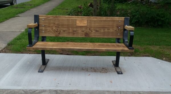 TIOGA ALL VETERANS MEMORIAL BENCH