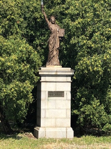 YORK REPLICA OF THE STATUE OF LIBERTY MEMORIAL