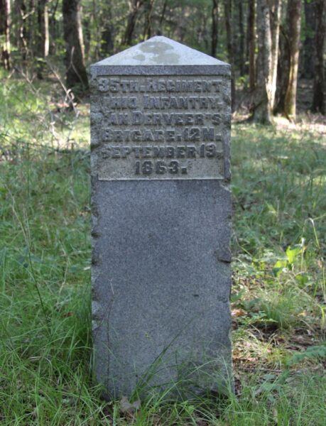 35TH. REGIMENT OHIO INFANTRY WAR MEMORIAL