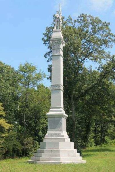 IOWA STATE MONUMENT AT SHERMAN HEIGHTS
