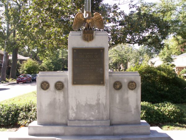 THE BOYS OF RICHLAND COUNTY WORLD WAR II MEMORIAL