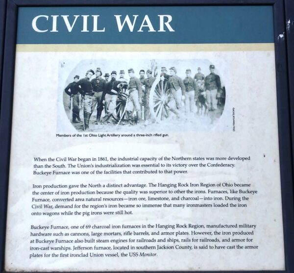 WELLSTON CIVIL WAR MEMORIAL PANEL