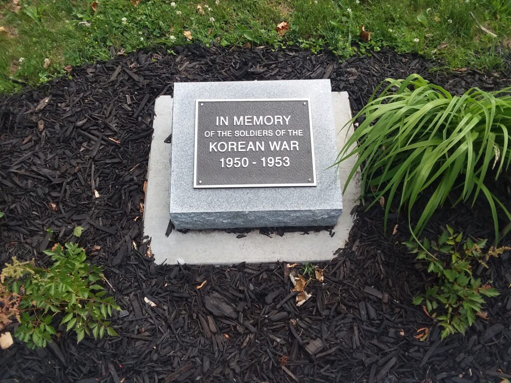 DELTA KOREAN WAR MEMORIAL TABLET